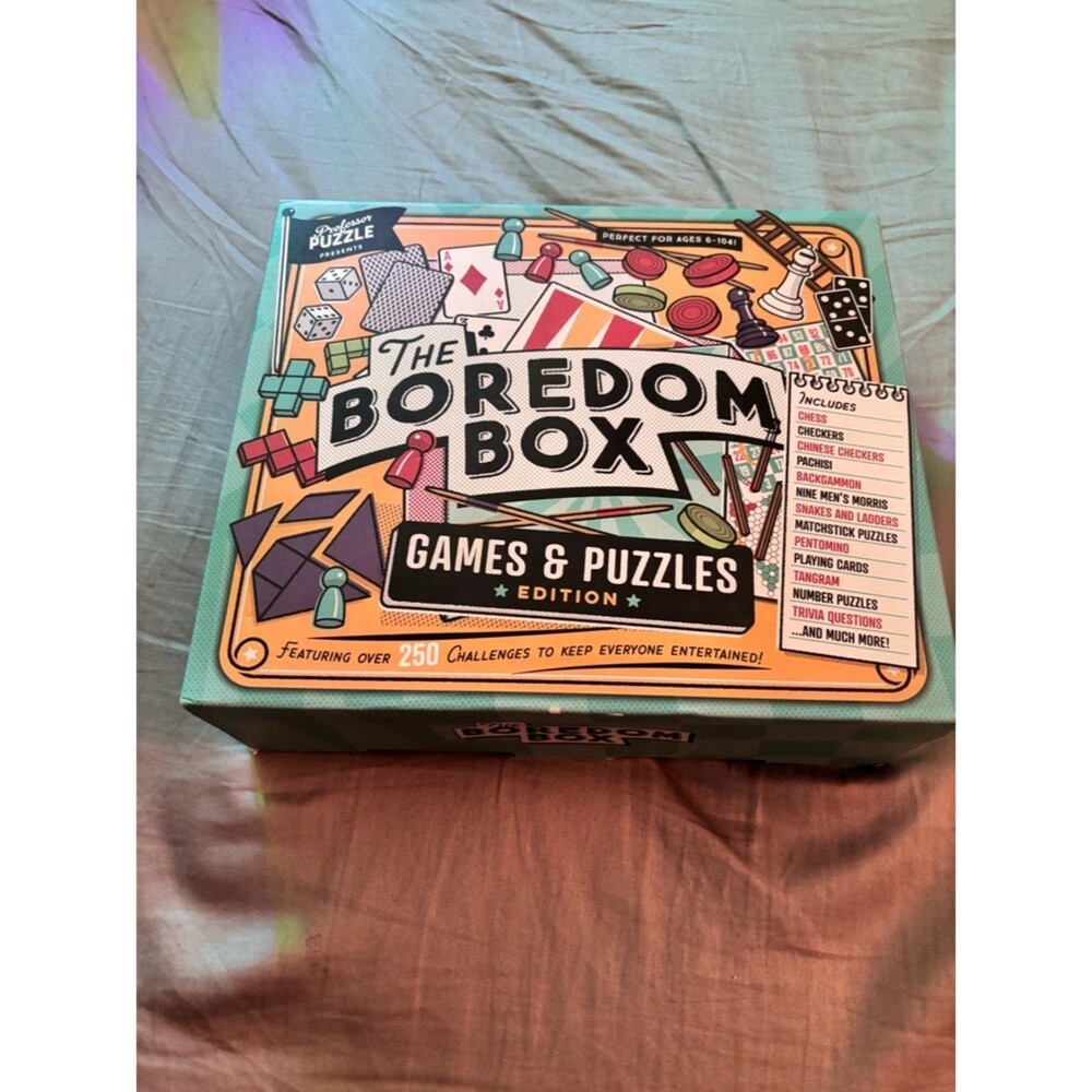 The Boredom Box - Sealed and Unopened - Ages 6-104